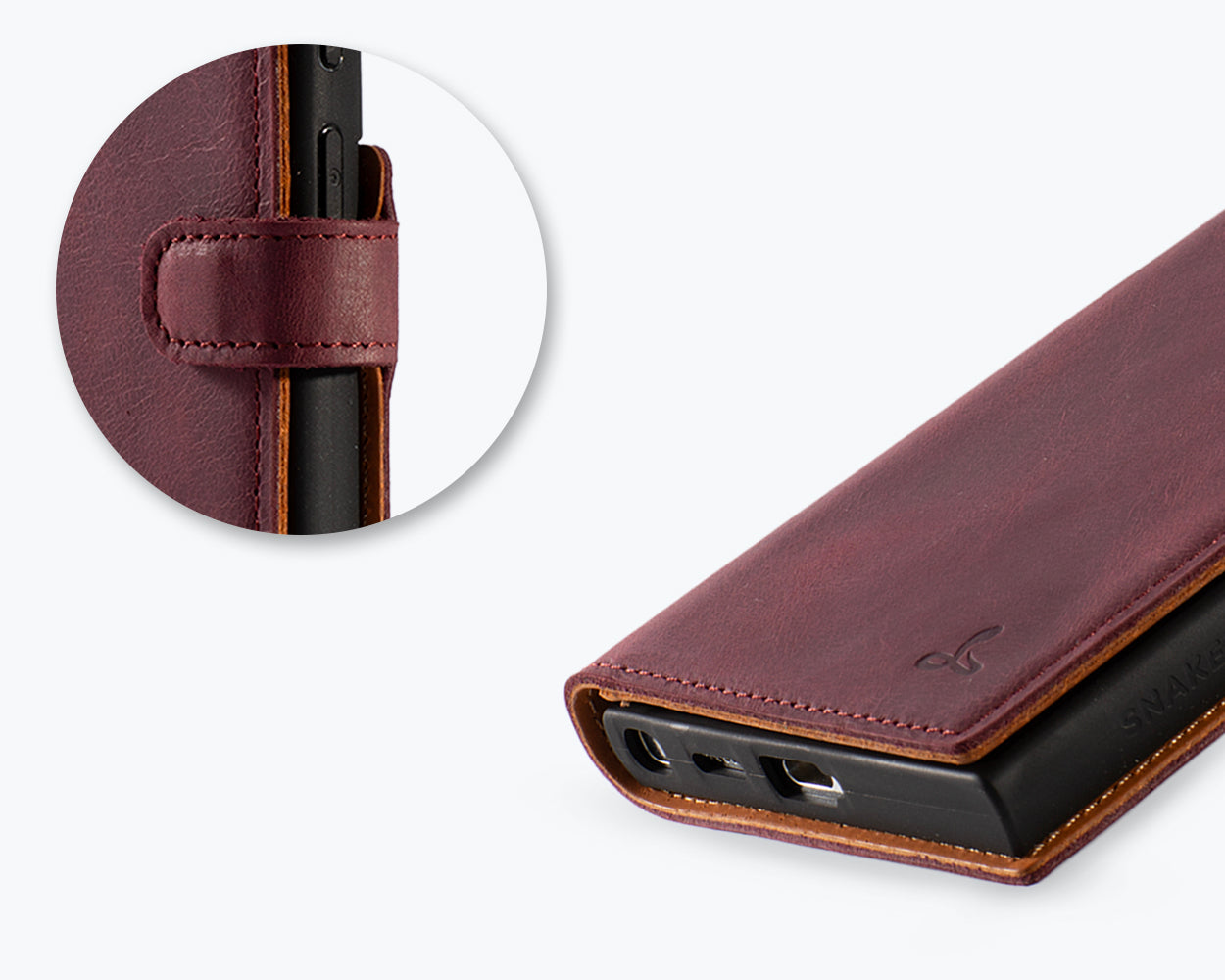 Samsung Galaxy S24 Ultra - Vintage Leather Wallet