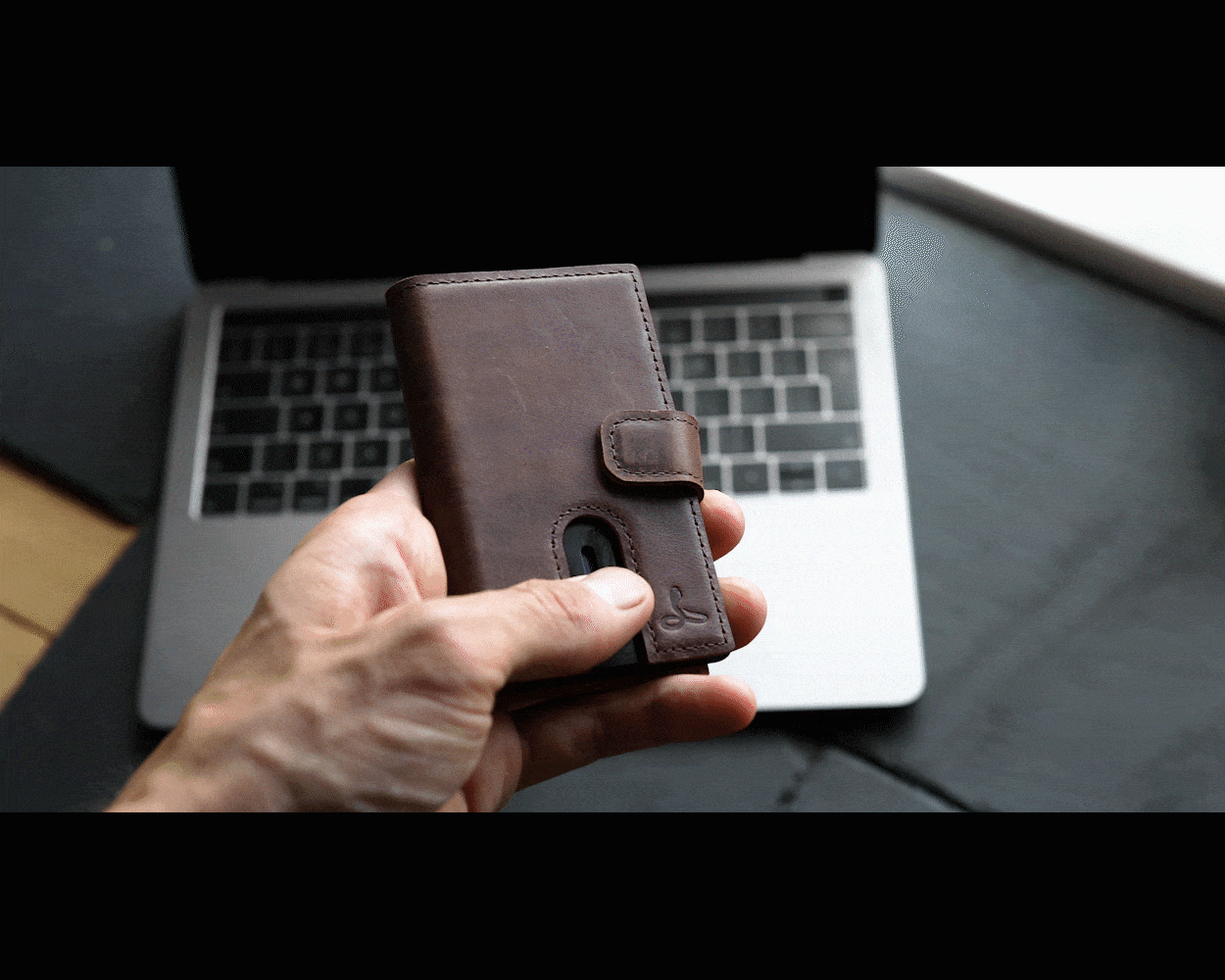 Vintage Leather Smart RFID Wallet