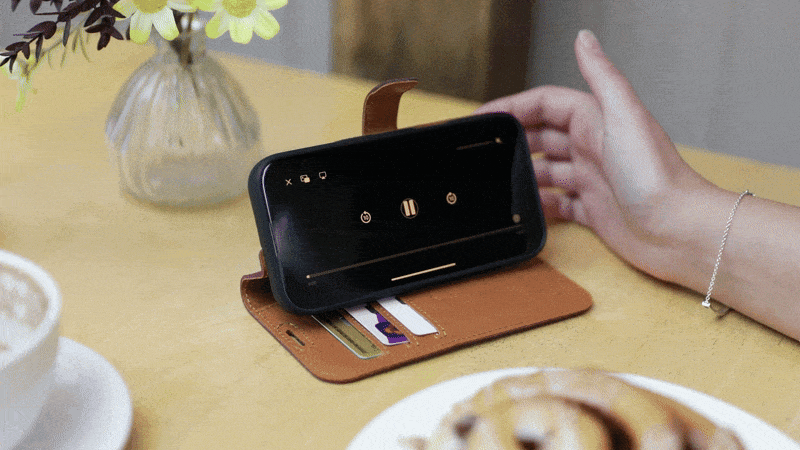 Samsung Galaxy A36 - Vintage Leather Wallet Phone Case