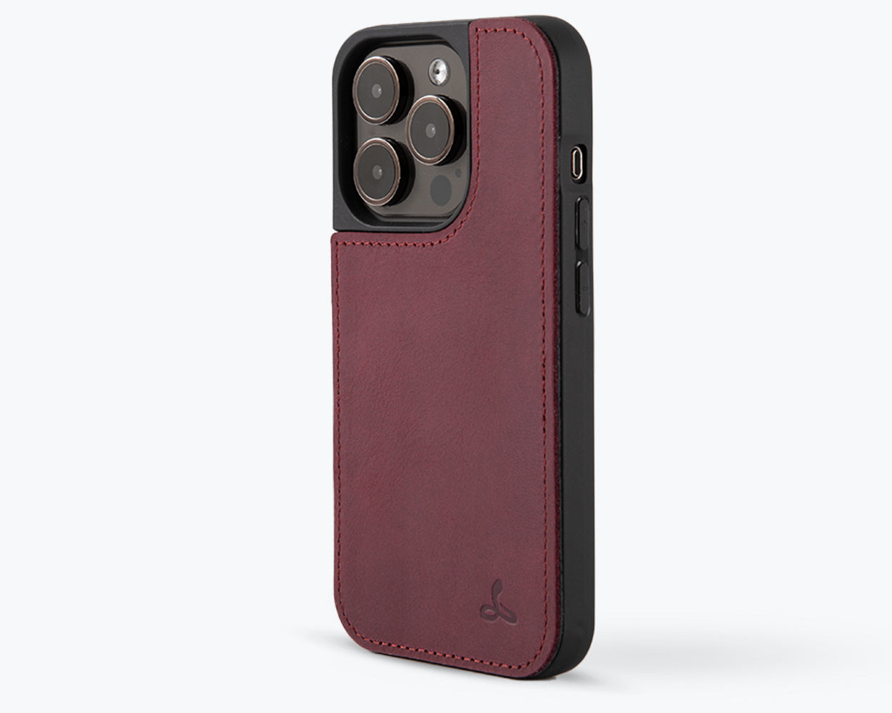 Vintage Leather Back Case - Apple iPhone 15 Pro