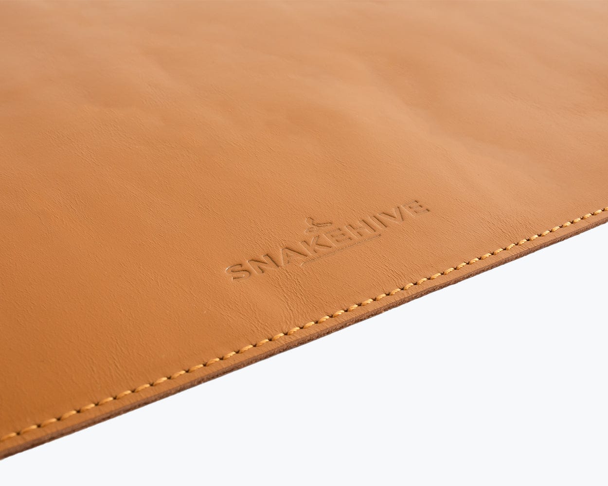 Metro Leather Desk Mat Medium - Snakehive UK