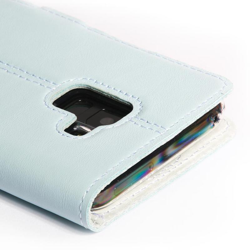 Pastel Leather Wallet - Samsung Galaxy A8 Plus (2018) Blush Samsung Galaxy A8Plus (2018) - Snakehive UK