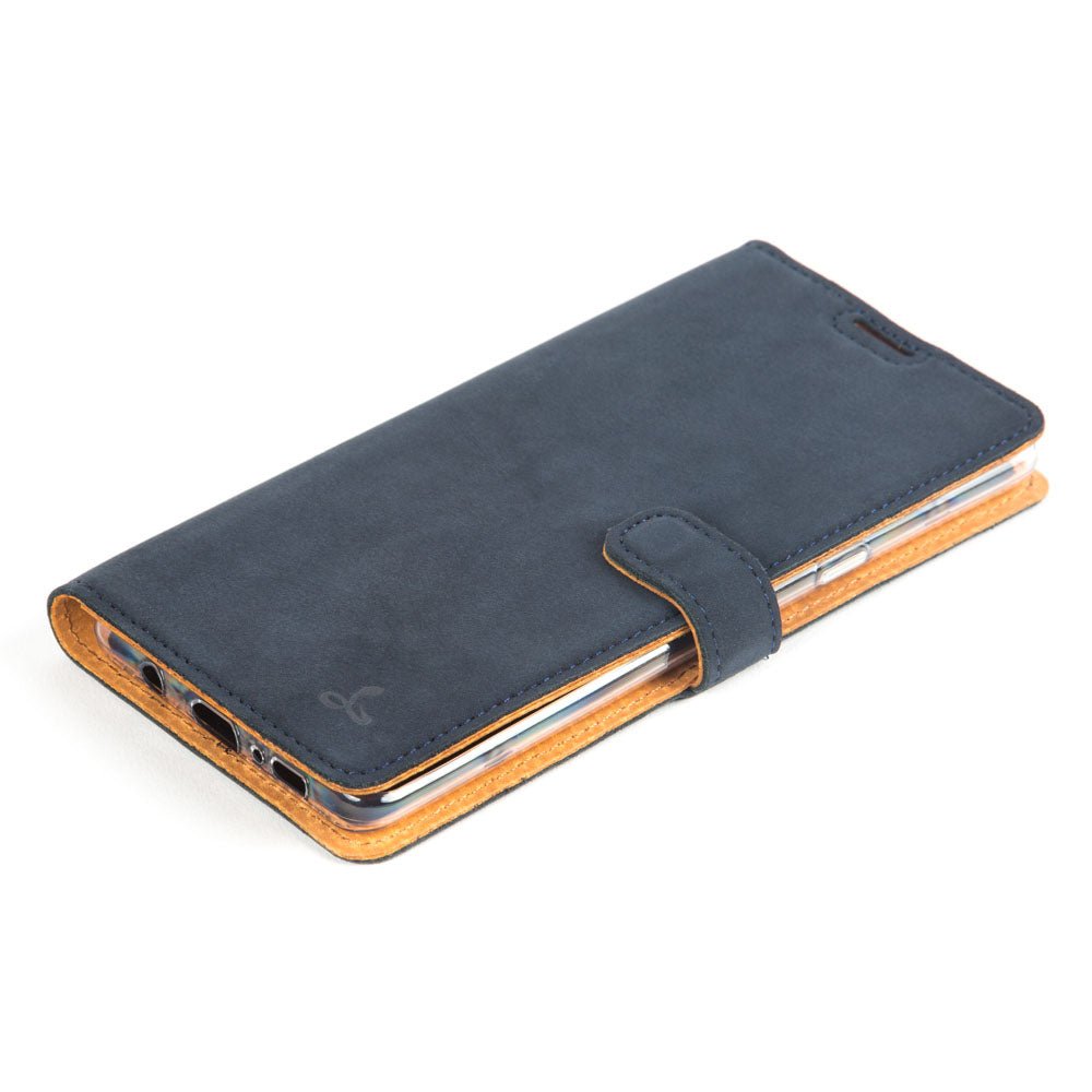Samsung Galaxy S10 - Vintage Leather Wallet (Almost Perfect) Honey Gold Samsung Galaxy S10 - Snakehive UK