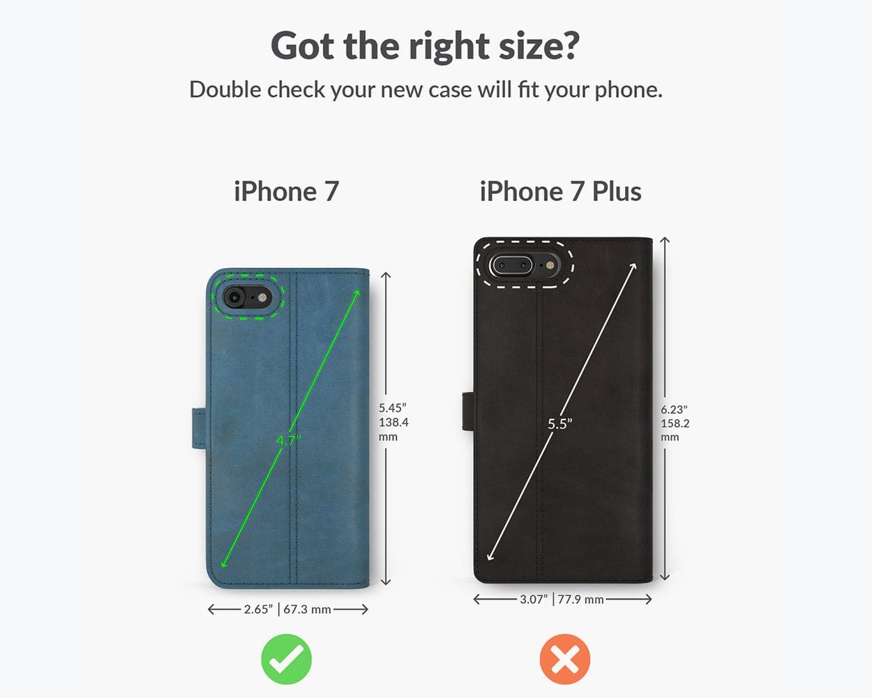 Vintage Leather Wallet - Apple iPhone 7 Grey Apple iPhone 7 - Snakehive UK