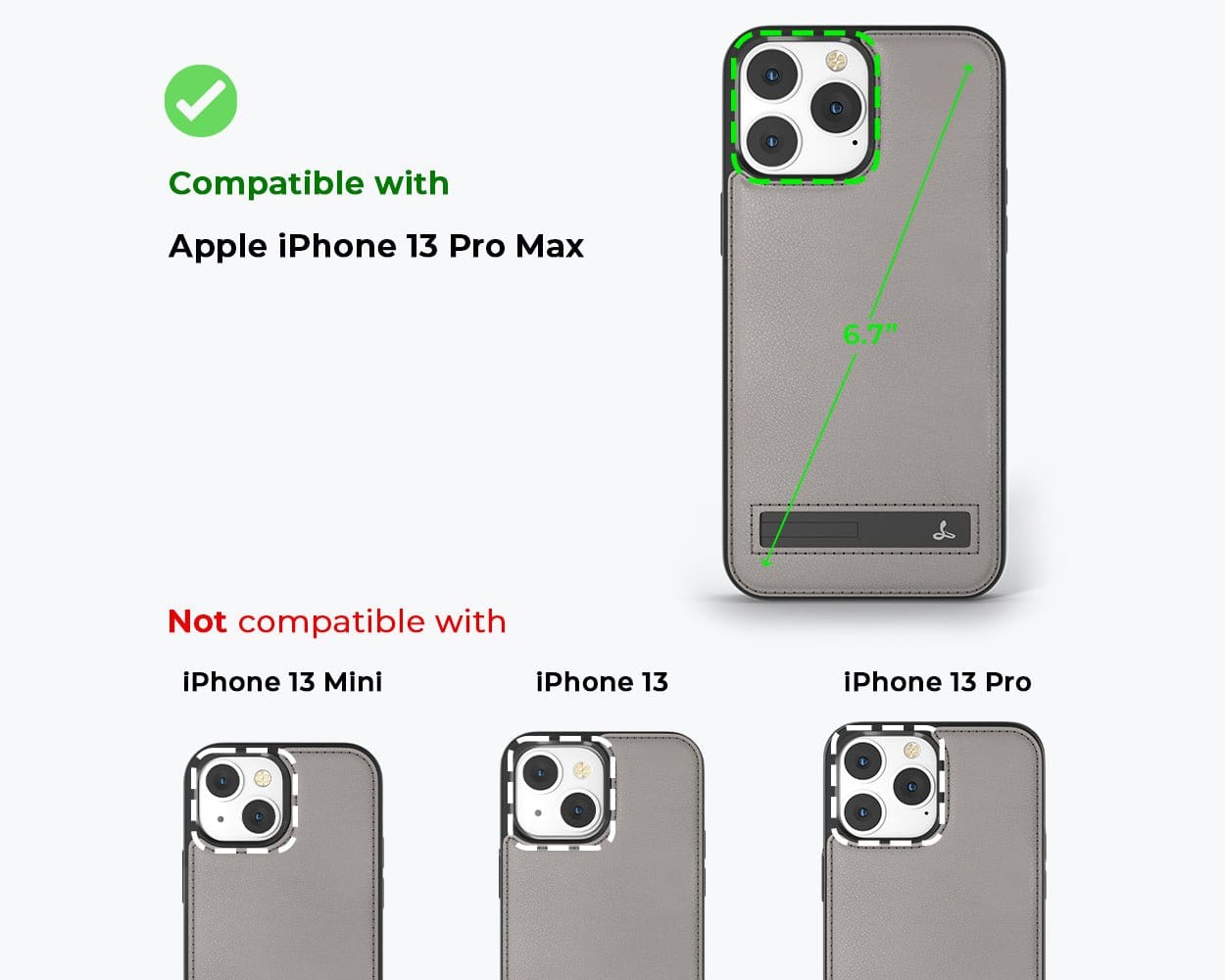 Apple iPhone 13 Pro Max - Metro Leather Case Pistachio Green Apple iPhone 13 Pro Max - Snakehive UK