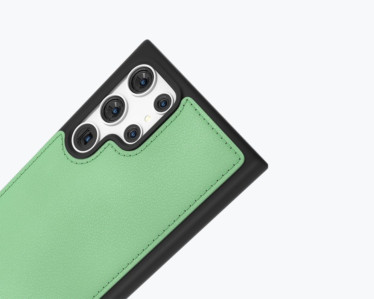 Samsung Galaxy S22 Ultra - Metro Leather Case Pebble Grey Samsung Galaxy S22 Ultra - Snakehive UK