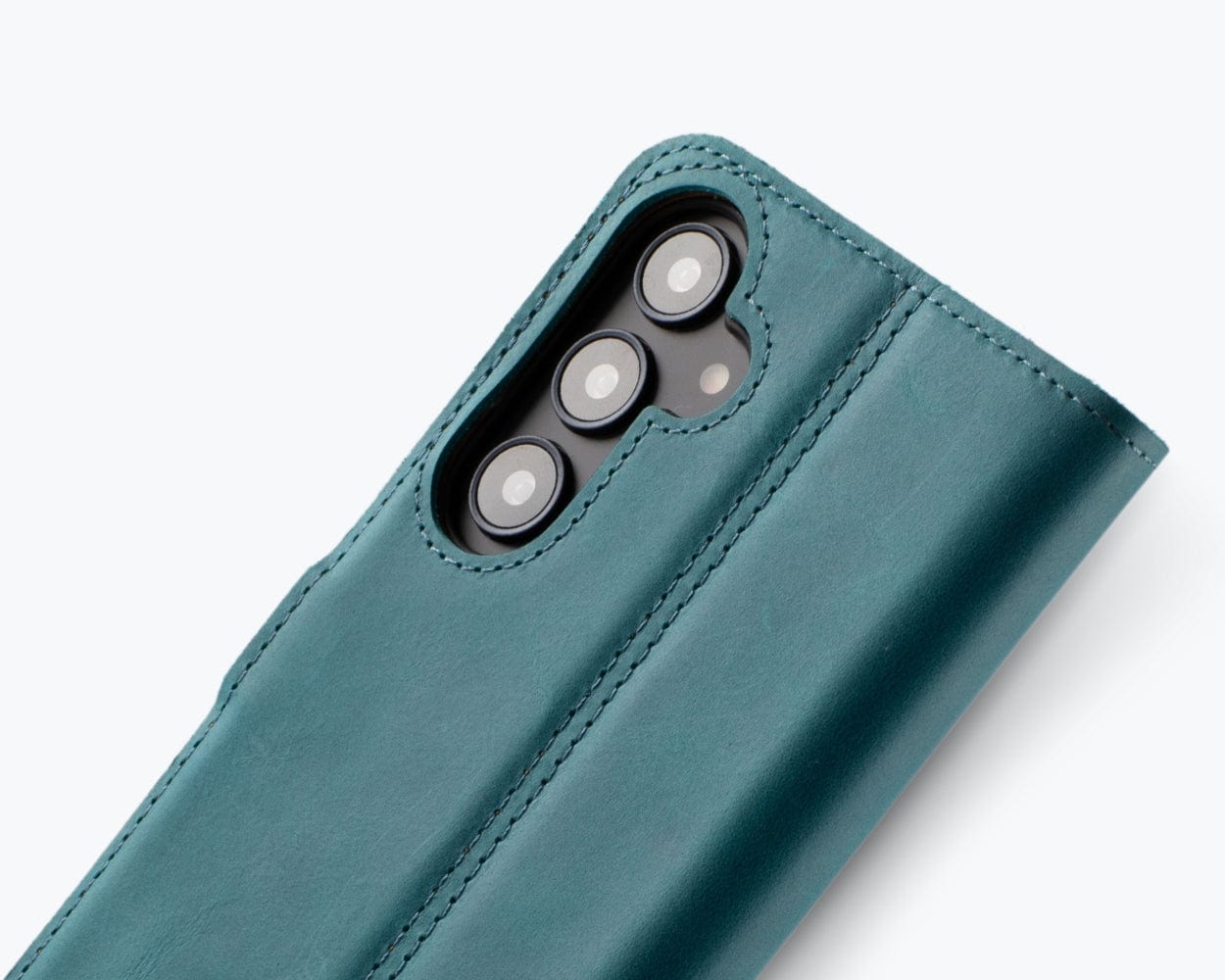 Vintage Leather Wallet Samsung Galaxy A54 - Snakehive UK