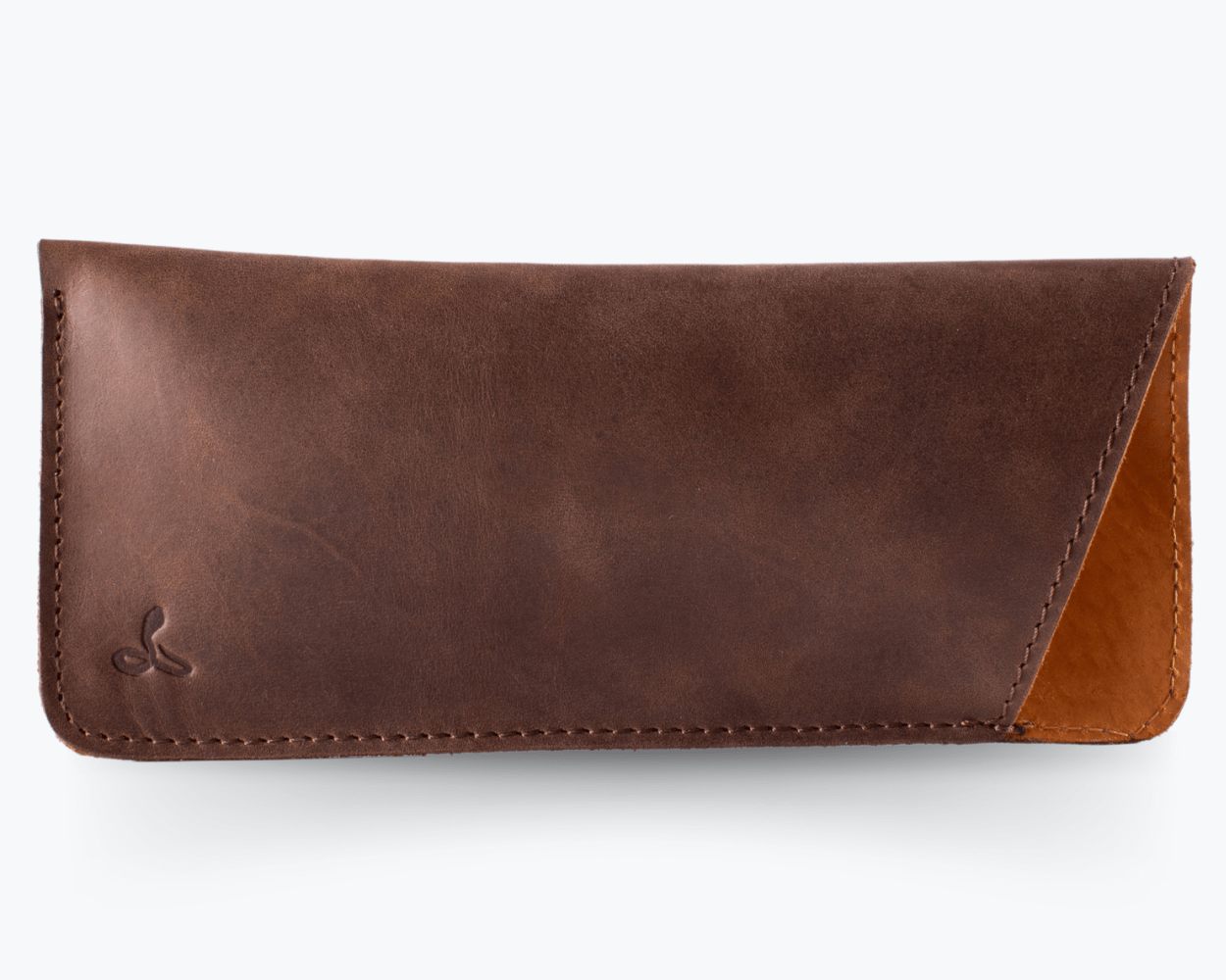 Vintage Leather Glasses Sleeve - Snakehive UK