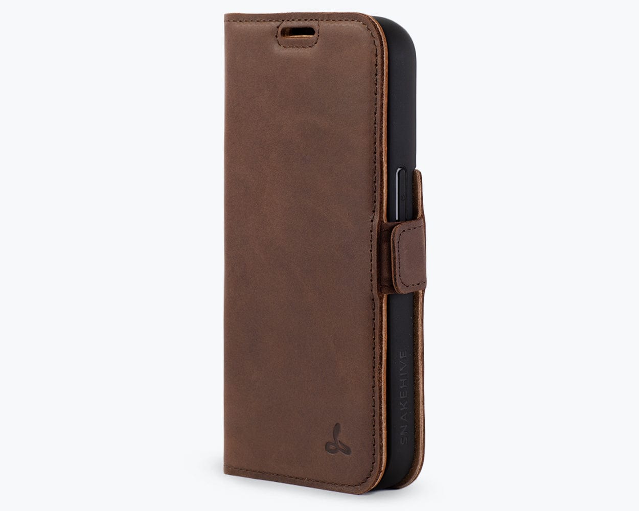 Vintage Leather Wallet Apple Iphone 14 Pro - Snakehive UK