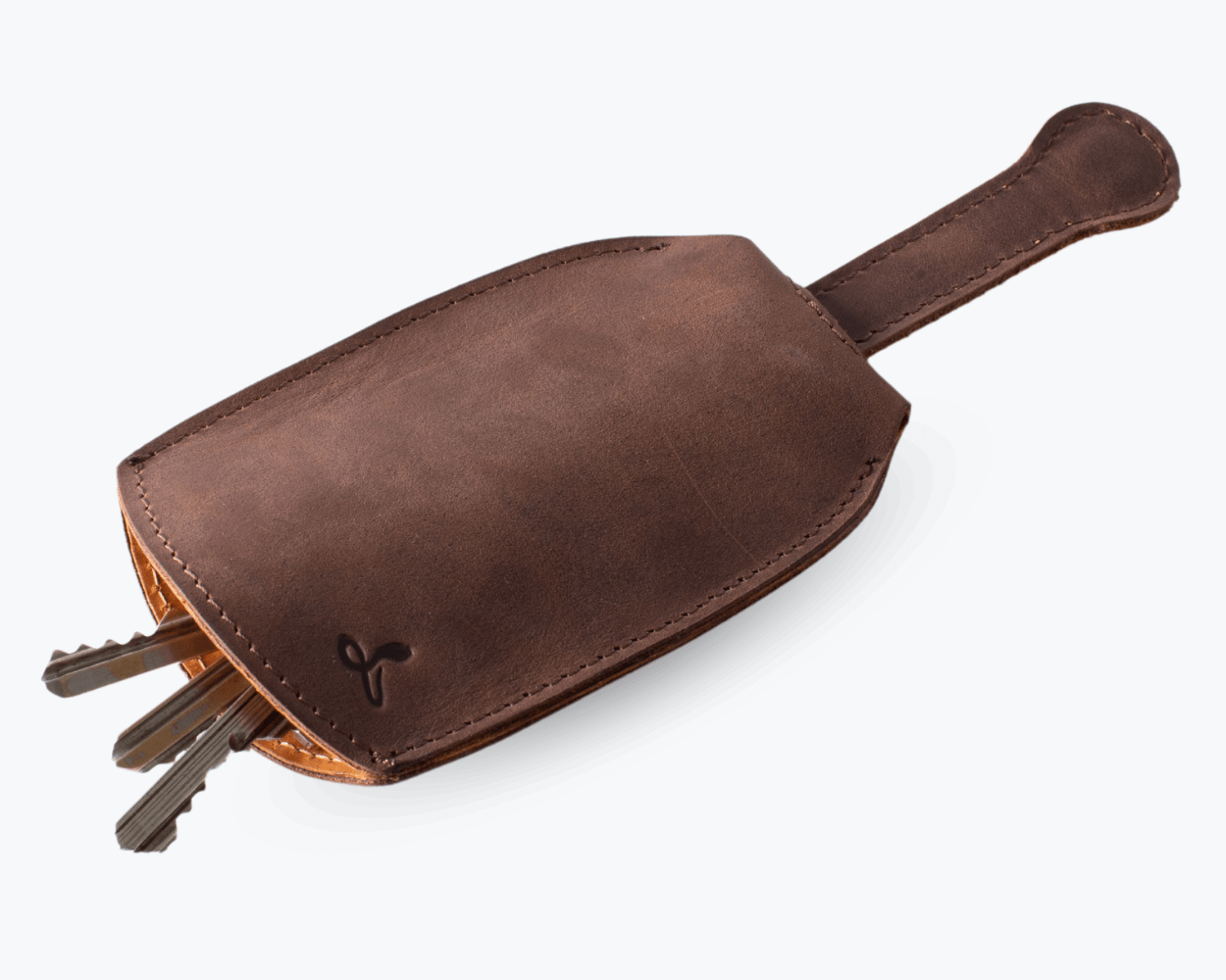 Vintage Leather Key Pouch - Snakehive UK