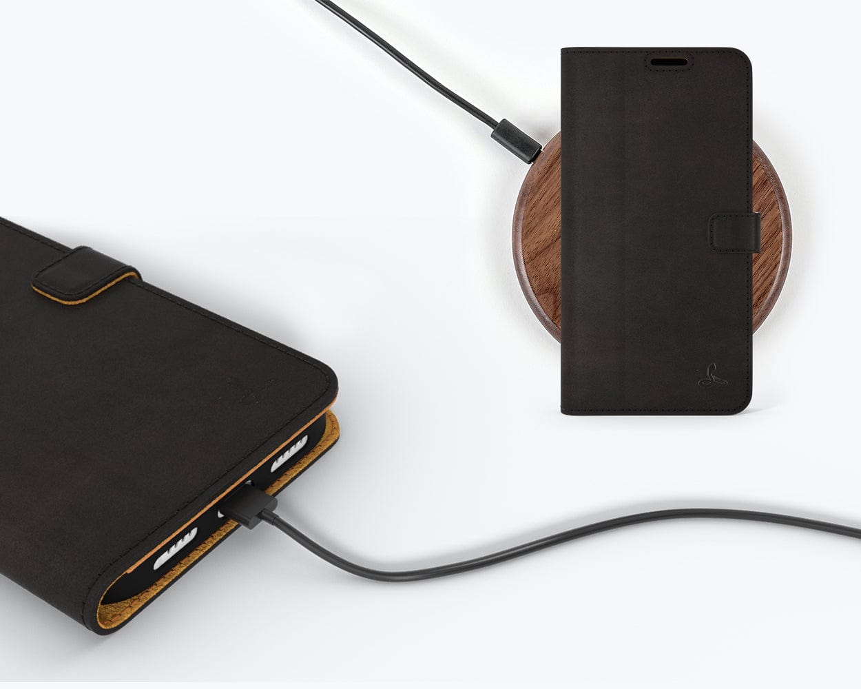 Copy Of Apple Iphone 14 Pro Vintage Leather Wallet - Snakehive UK