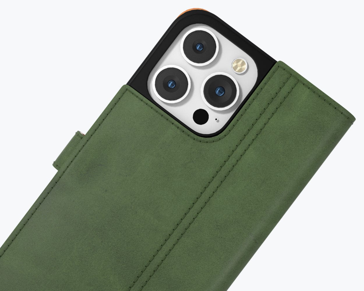 Copy Of Apple Iphone 14 Pro Vintage Leather Wallet - Snakehive UK