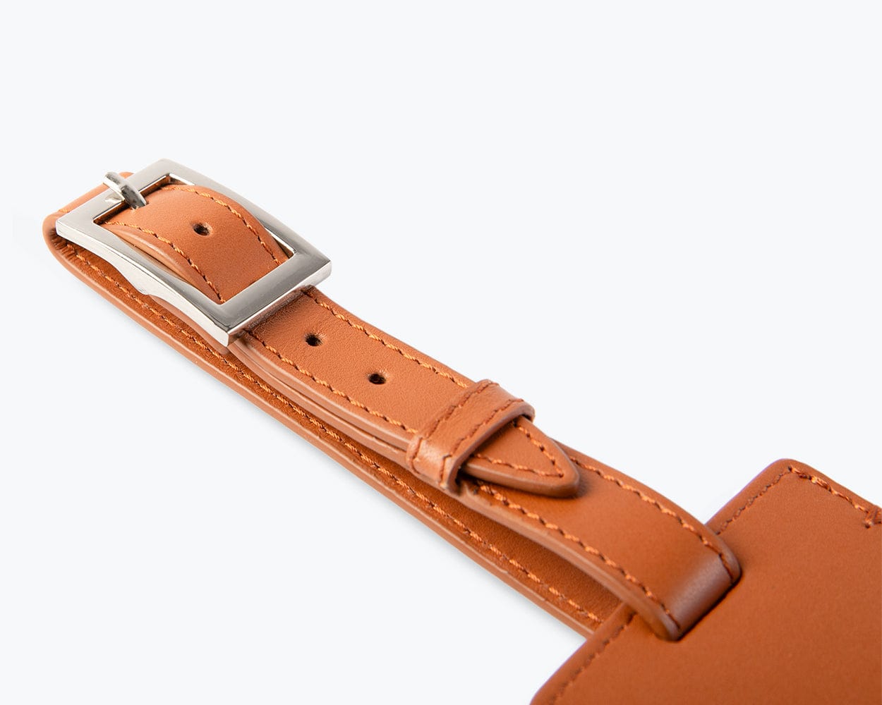 Leather Luggage Tag The Essential Collection - Snakehive UK