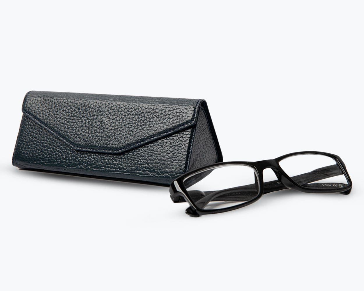 Metro Smart Leather Glasses Case - Snakehive UK