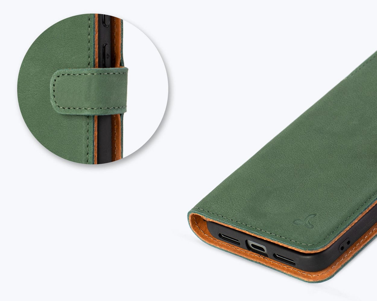 Google Pixel 8 Vintage Leather Wallet - Snakehive UK