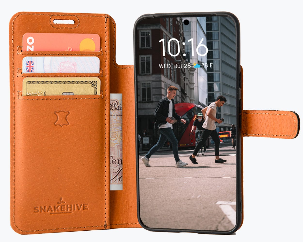 Complete Protection Bundle (Vintage Wallet) - Google Pixel 8