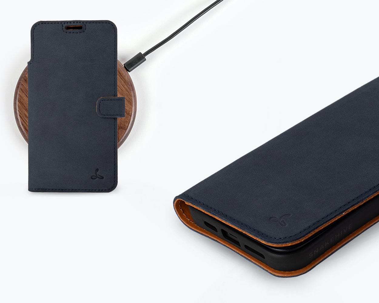 Google Pixel 8 Vintage Leather Wallet - Snakehive UK