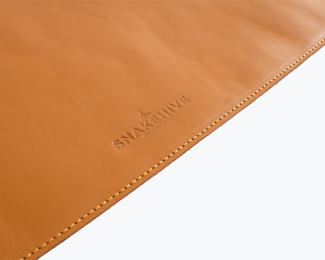Metro Leather Desk Mat Large - Snakehive UK
