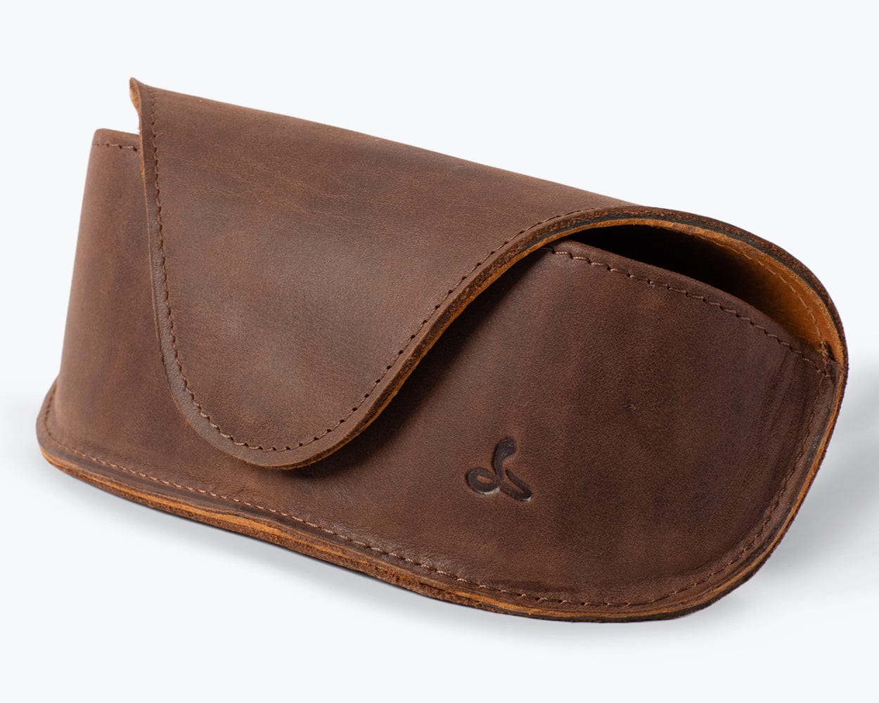 Vintage Leather Glasses Case - Snakehive UK