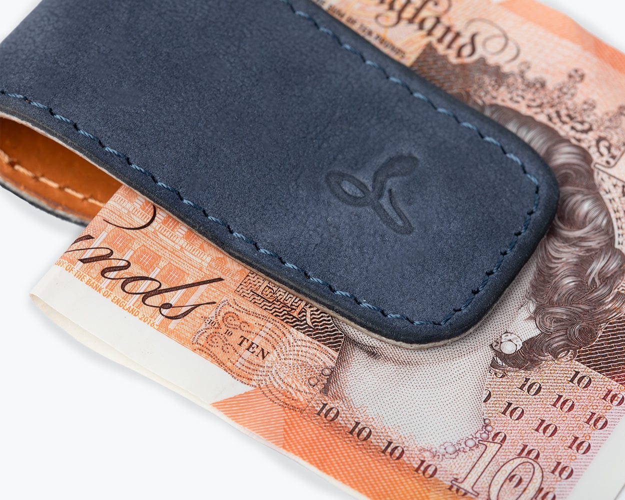 Vintage Leather Money Clasp - Snakehive UK
