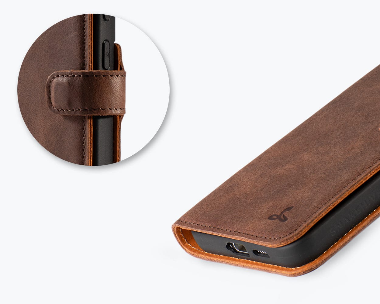 Samsung Galaxy S24 - Vintage Leather Wallet