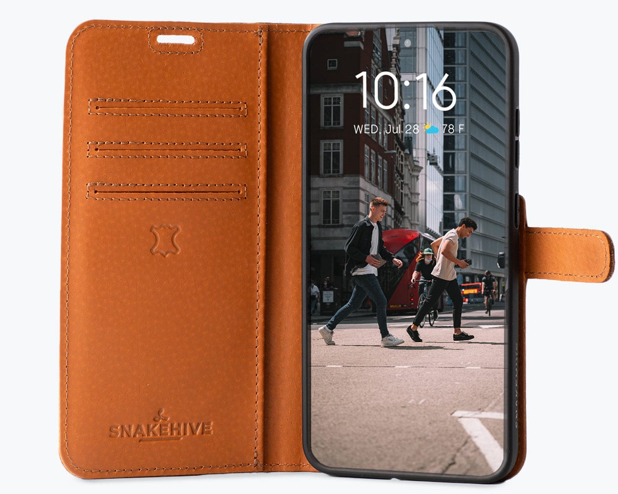 Samsung Galaxy S24 - Vintage Leather Wallet