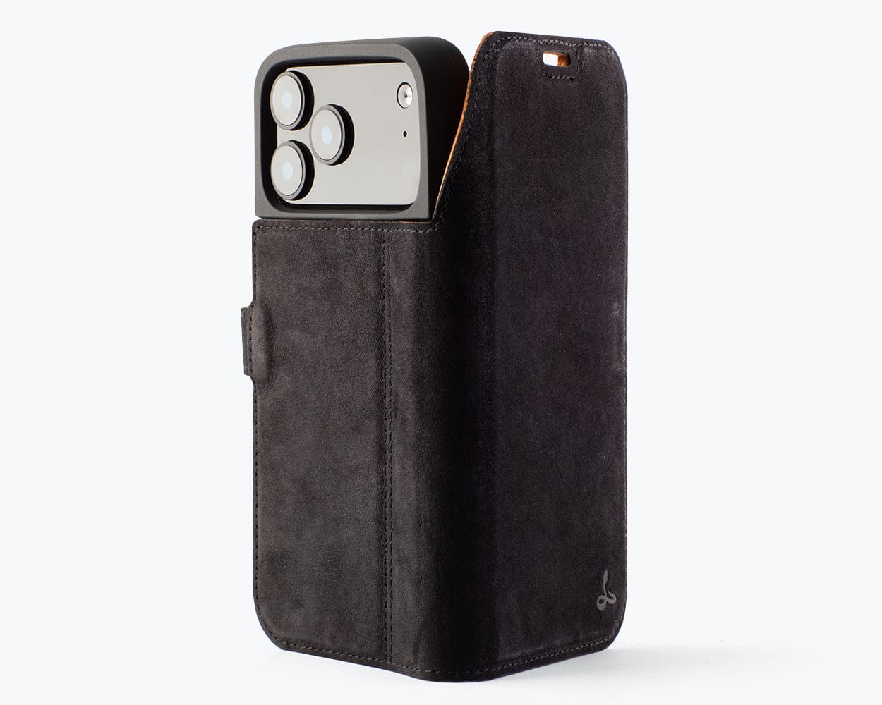 Apple iPhone 17 Pro Max - Vintage Leather Wallet Phone Case