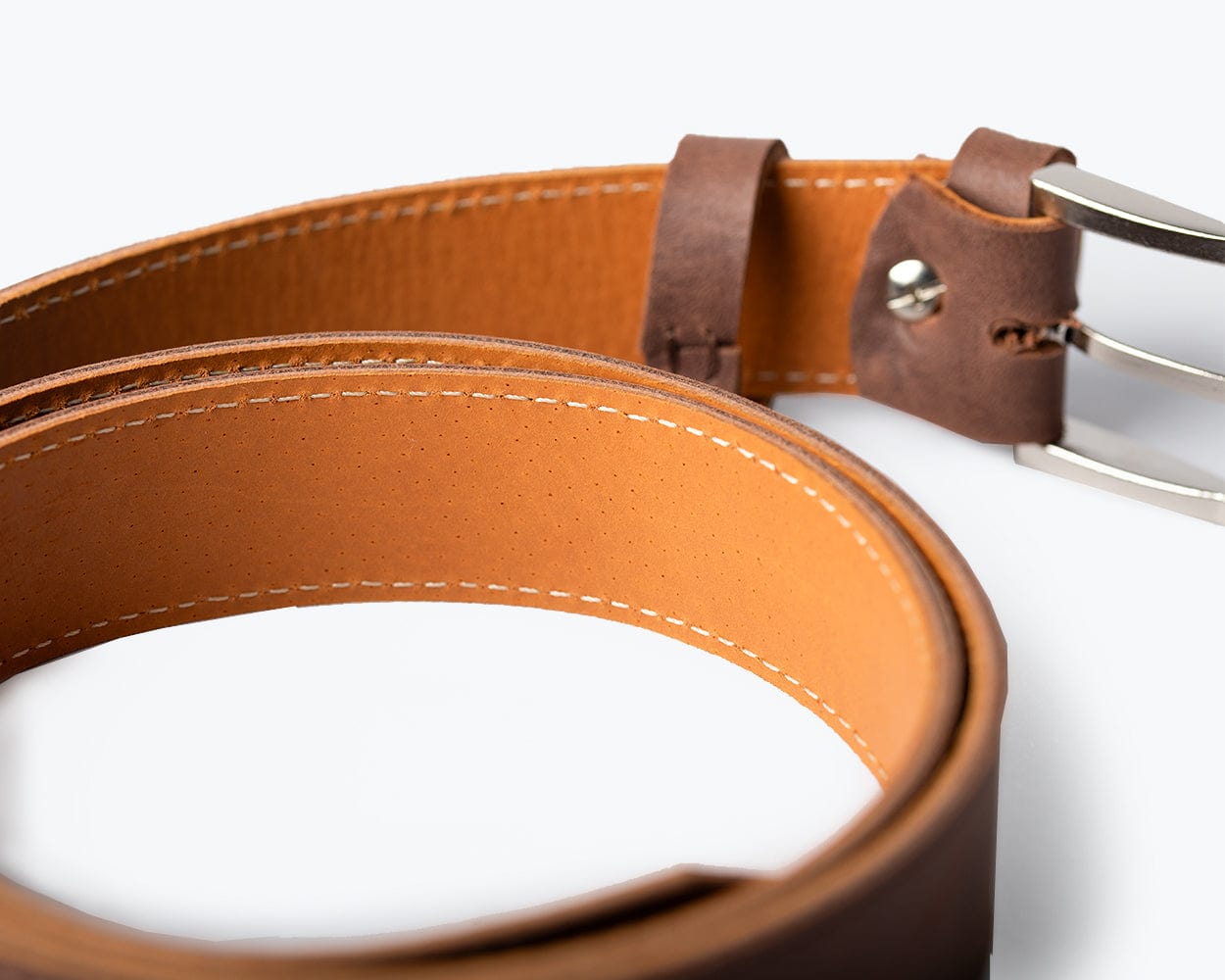 Vintage Leather Belt - Snakehive UK