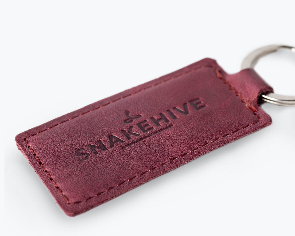 Vintage Leather Key Ring