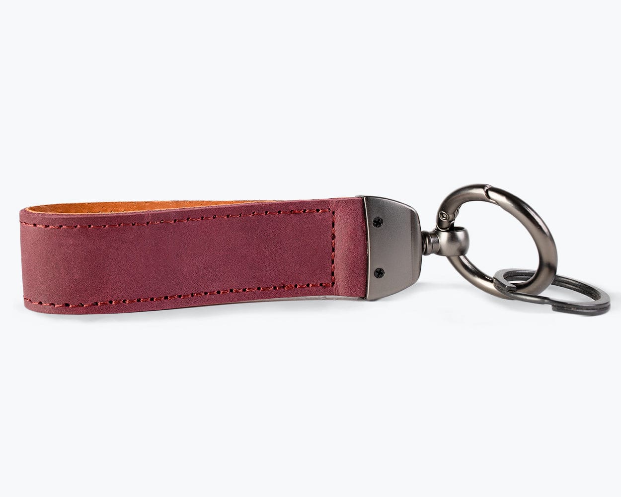 Vintage Leather Key Loop