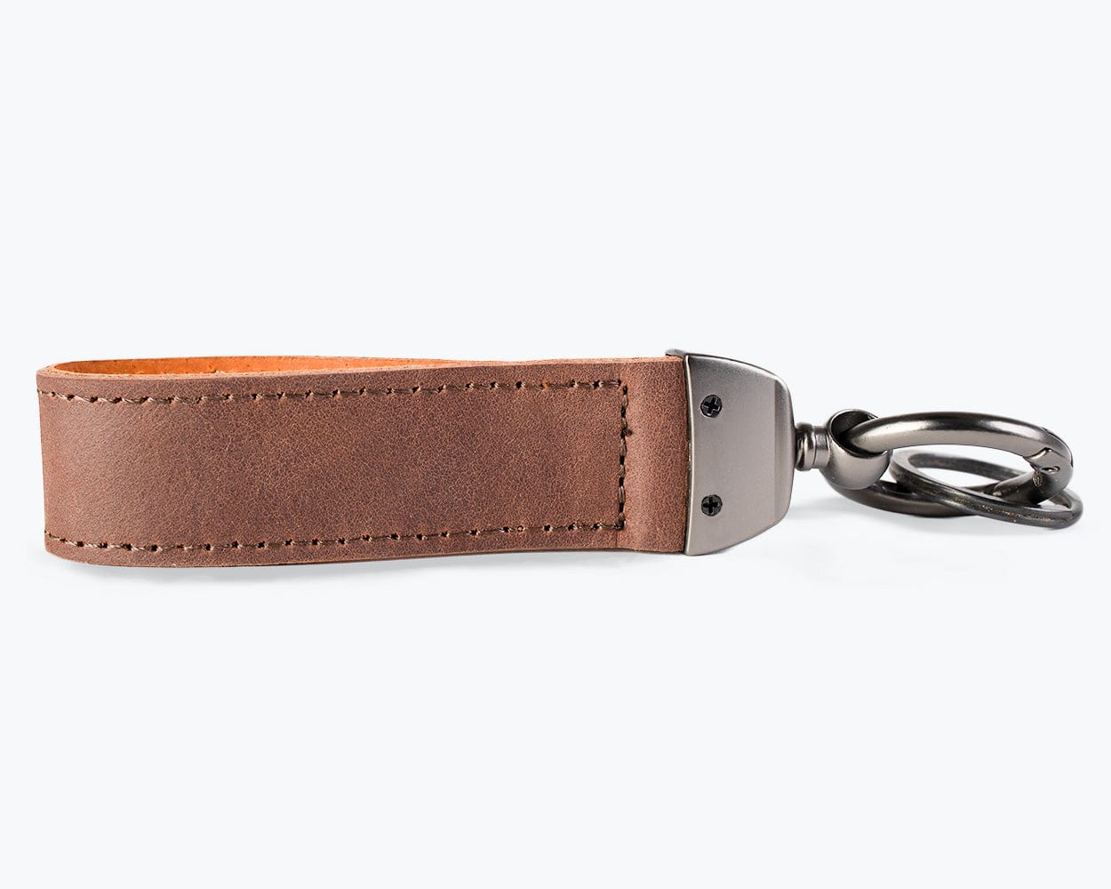 Vintage Leather Keyloop Snakehive