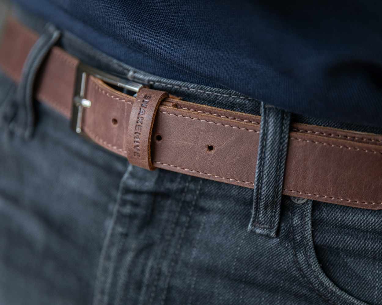 Vintage Leather Belt