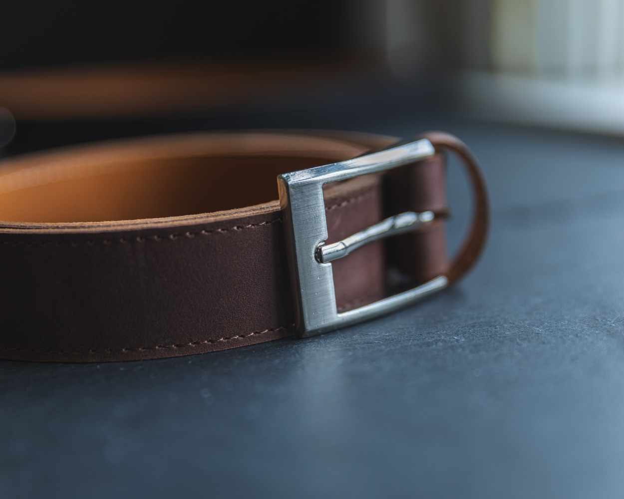 Vintage Leather Belt - Snakehive UK