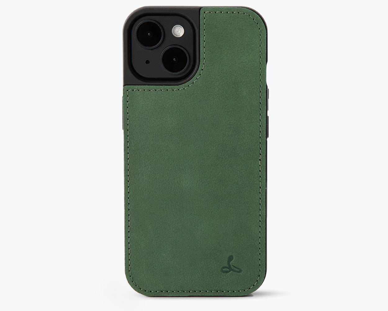 Vintage Leather Back Case Apple Iphone 15 - Snakehive UK