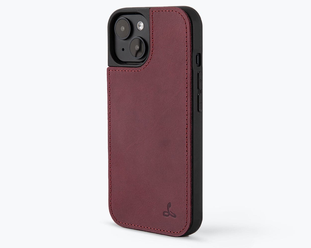 Vintage Leather Back Case Apple Iphone 15 - Snakehive UK