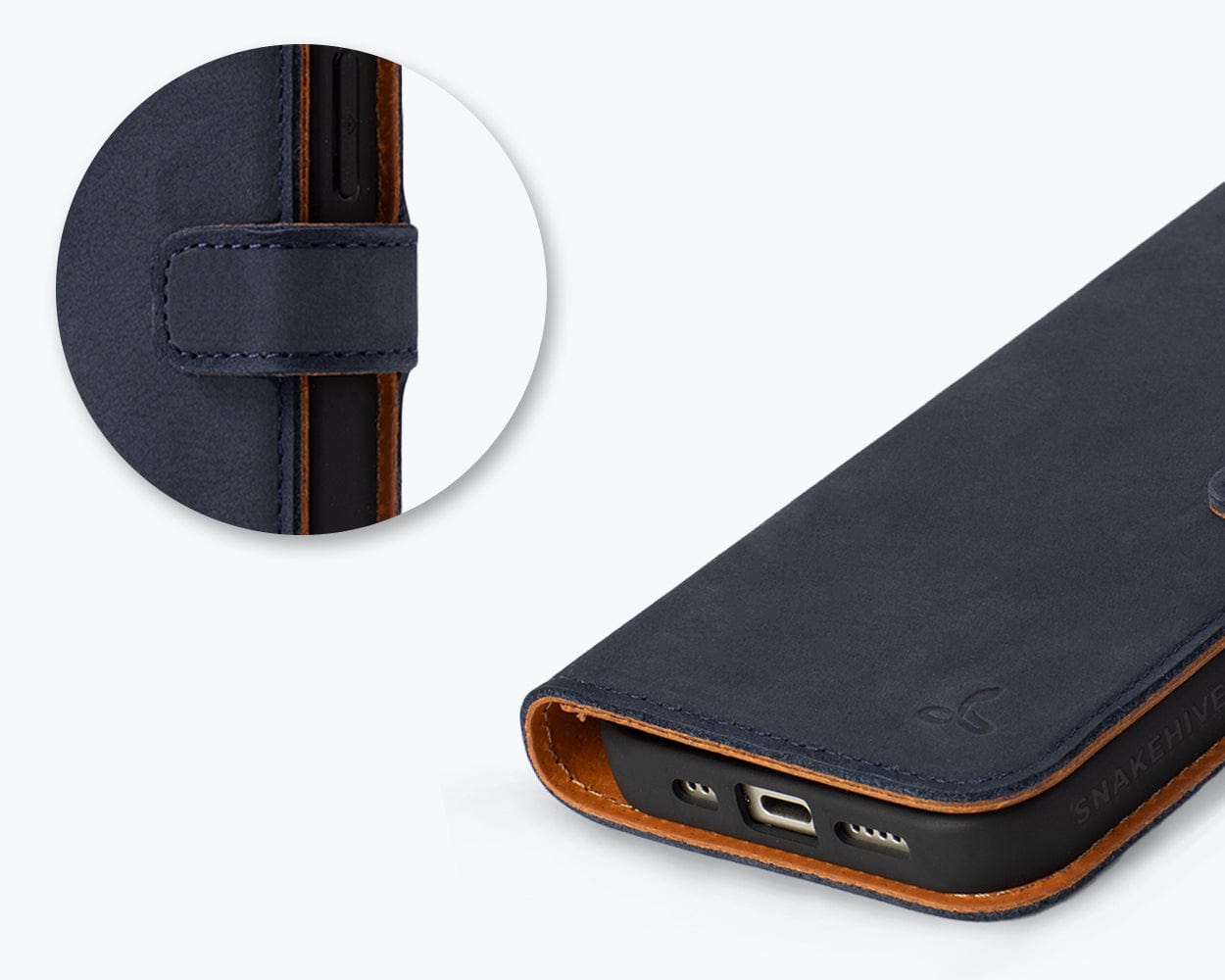 Apple Iphone 16 Plus Vintage Leather Wallet - Snakehive UK