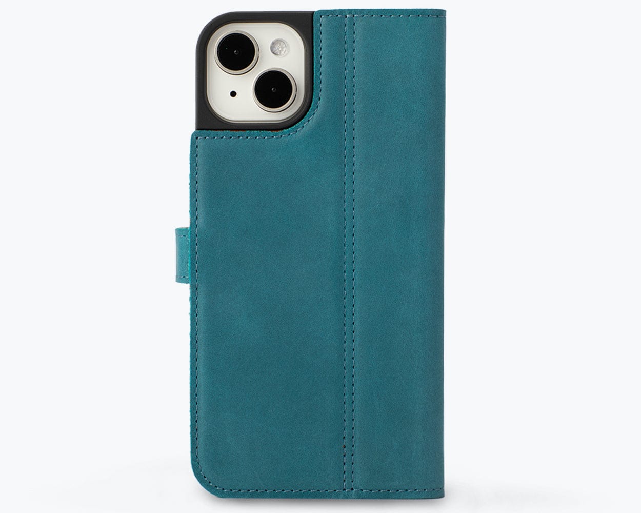 Apple iPhone 15 Plus - Vintage Leather Wallet