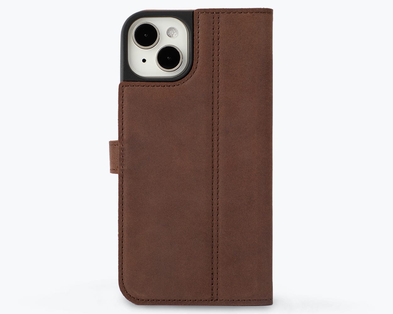 Apple iPhone 15 Plus - Vintage Leather Wallet