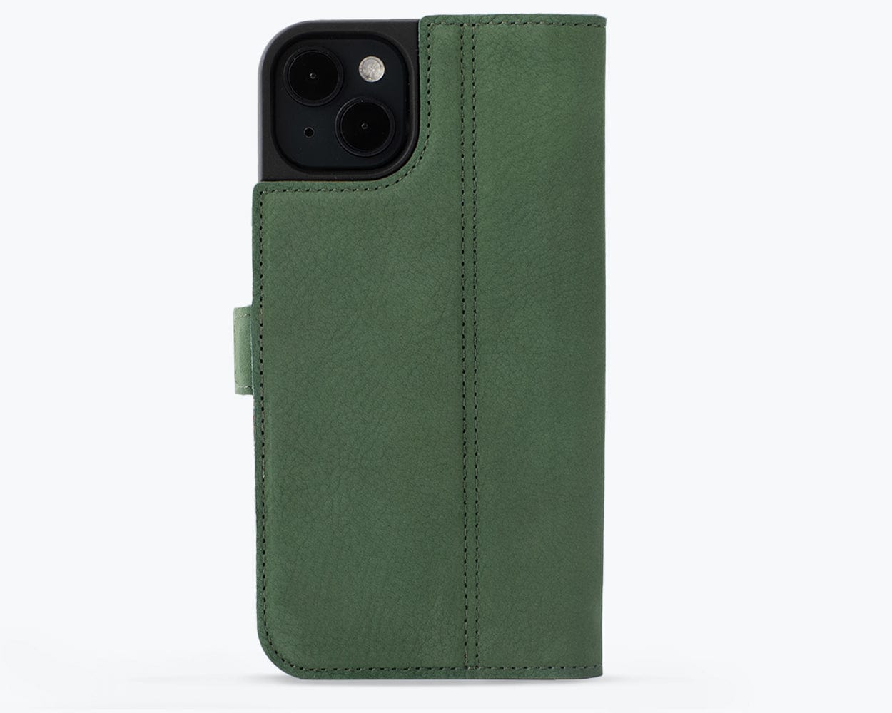 Apple Iphone 15 Plus Vintage Leather Wallet Slim Clasp - Snakehive UK