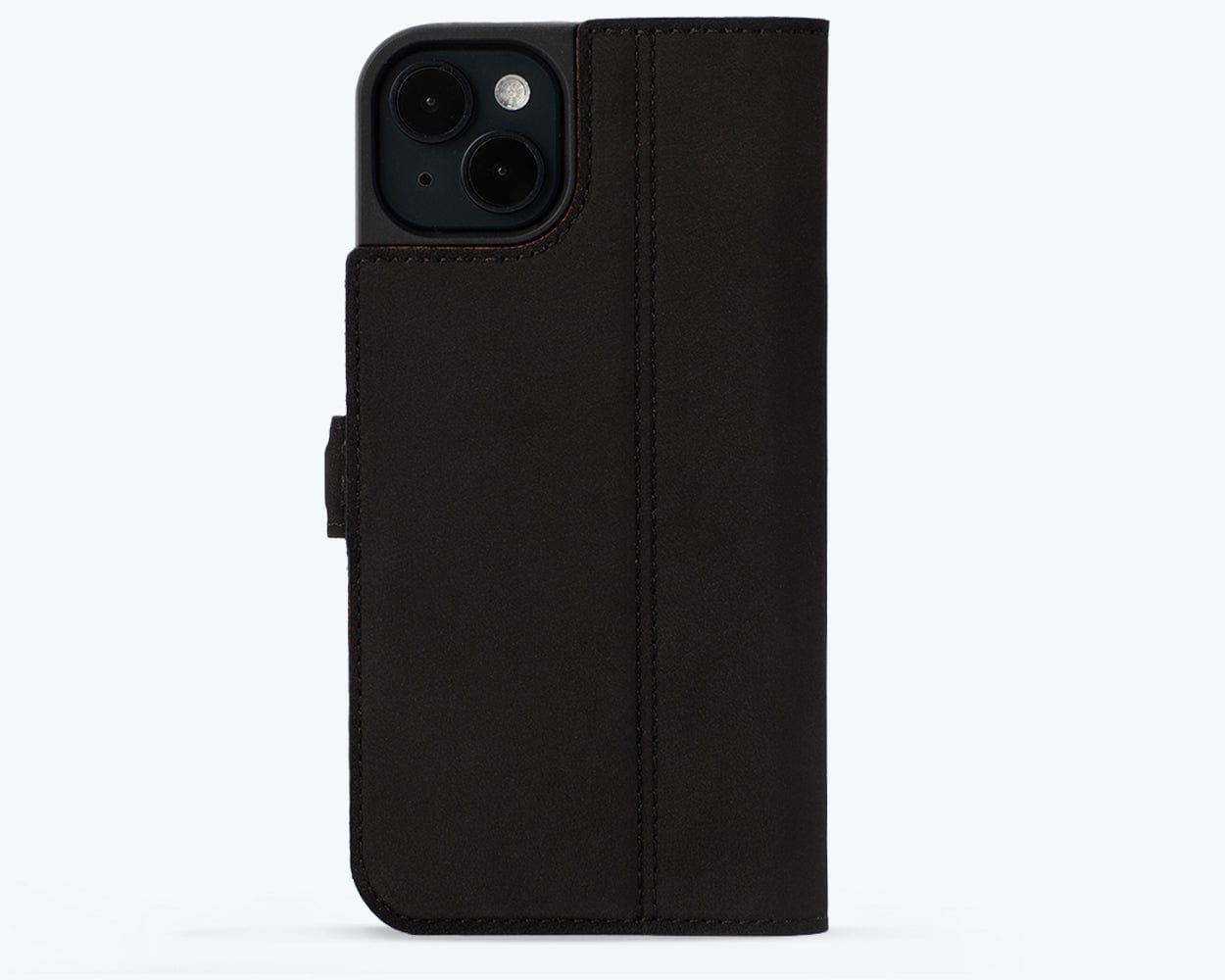 Apple Iphone 15 Plus Vintage Leather Wallet Slim Clasp - Snakehive UK