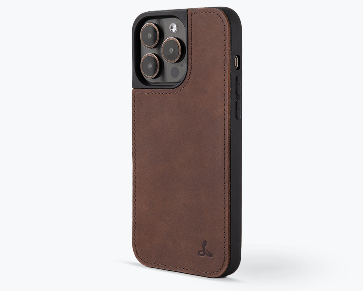 Vintage Leather Back Case - Apple iPhone 15 Pro Max