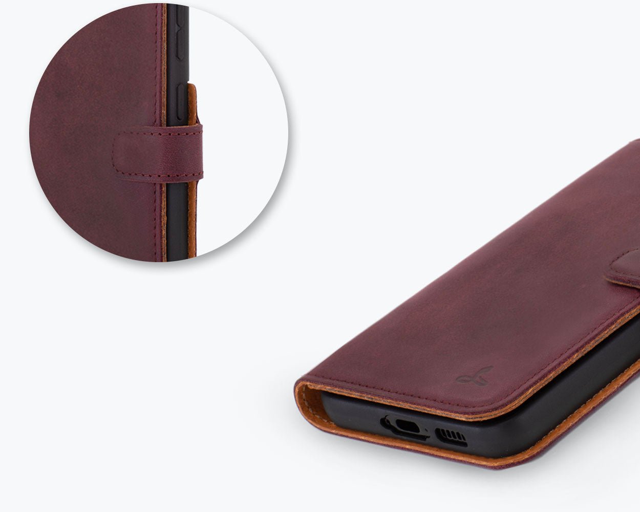Samsung Galaxy S23 Plus - Vintage Leather Wallet Black Samsung Galaxy S23 Plus - Snakehive UK