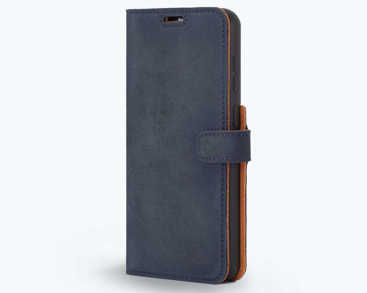 Samsung Galaxy S23 Plus - Vintage Leather Wallet Navy Samsung Galaxy S23 Plus - Snakehive UK
