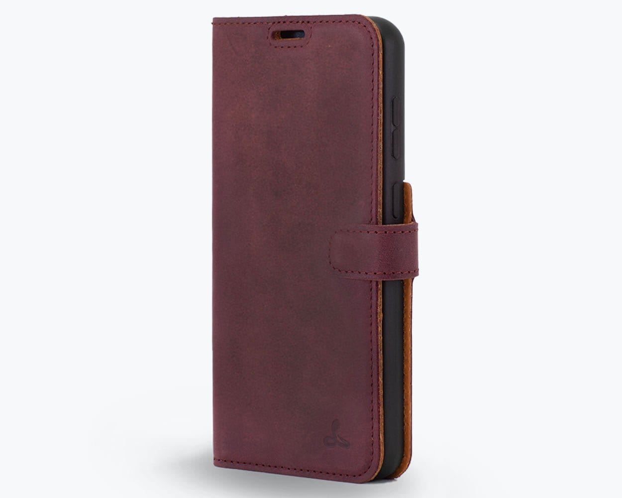 Samsung Galaxy S23 Plus - Vintage Leather Wallet Plum Samsung Galaxy S23 Plus - Snakehive UK