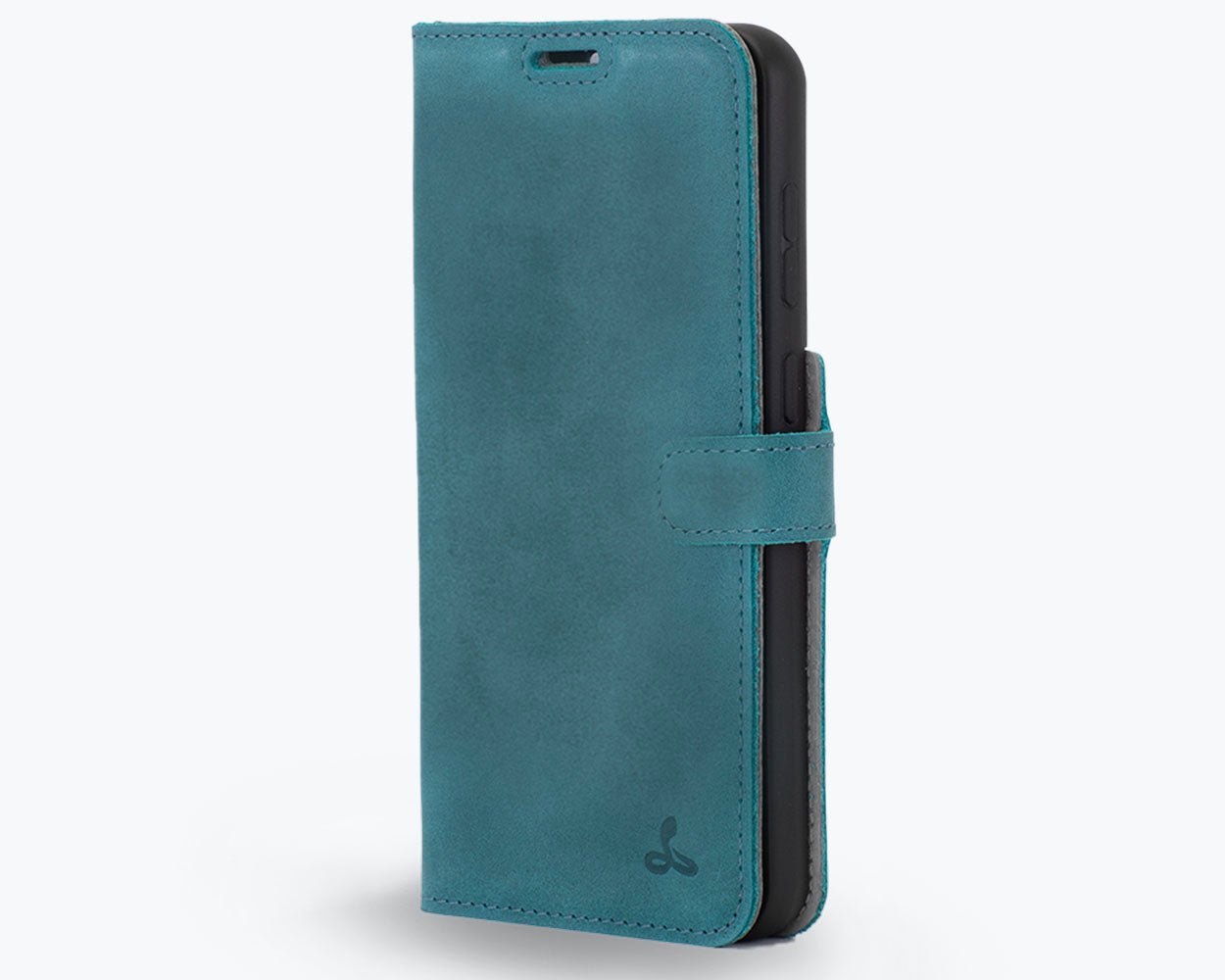 Samsung Galaxy S23 Plus - Vintage Leather Wallet Teal Samsung Galaxy S23 Plus - Snakehive UK