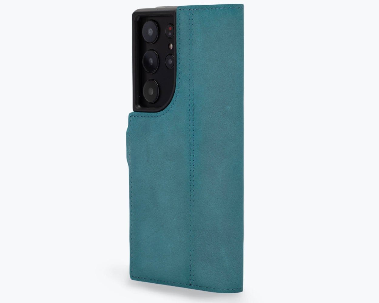 Samsung Galaxy S23 Ultra - Vintage Leather Wallet Teal Samsung Galaxy S23 Ultra - Snakehive UK