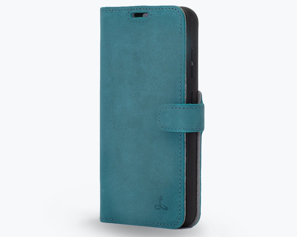 Samsung Galaxy S23 - Vintage Leather Wallet Teal Samsung Galaxy S23 - Snakehive UK