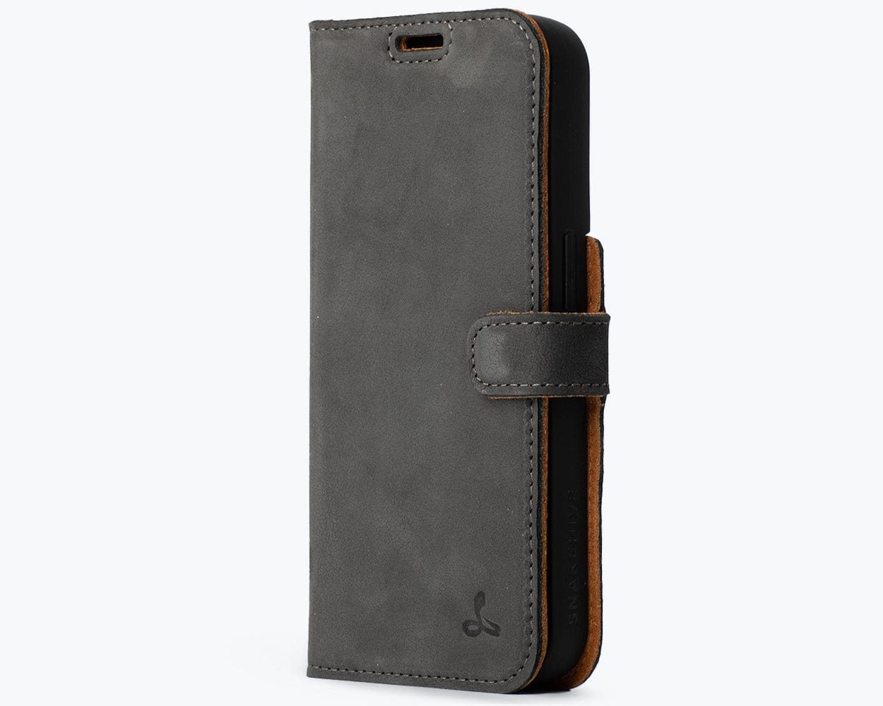Iphone 15 Pro Leather Wallet Case - Snakehive UK