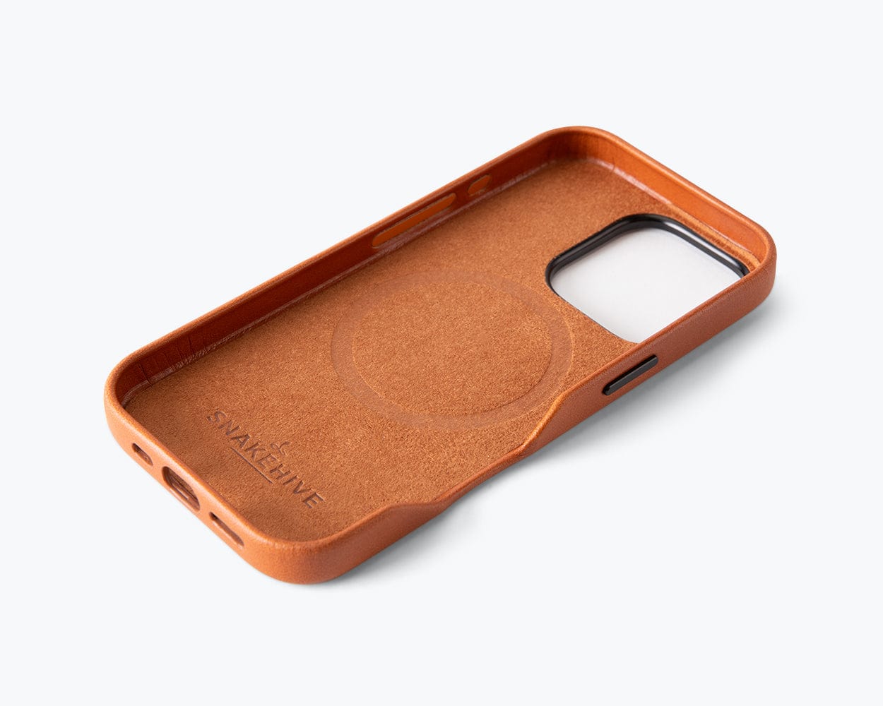 Personalised Slim Leather iPhone Case