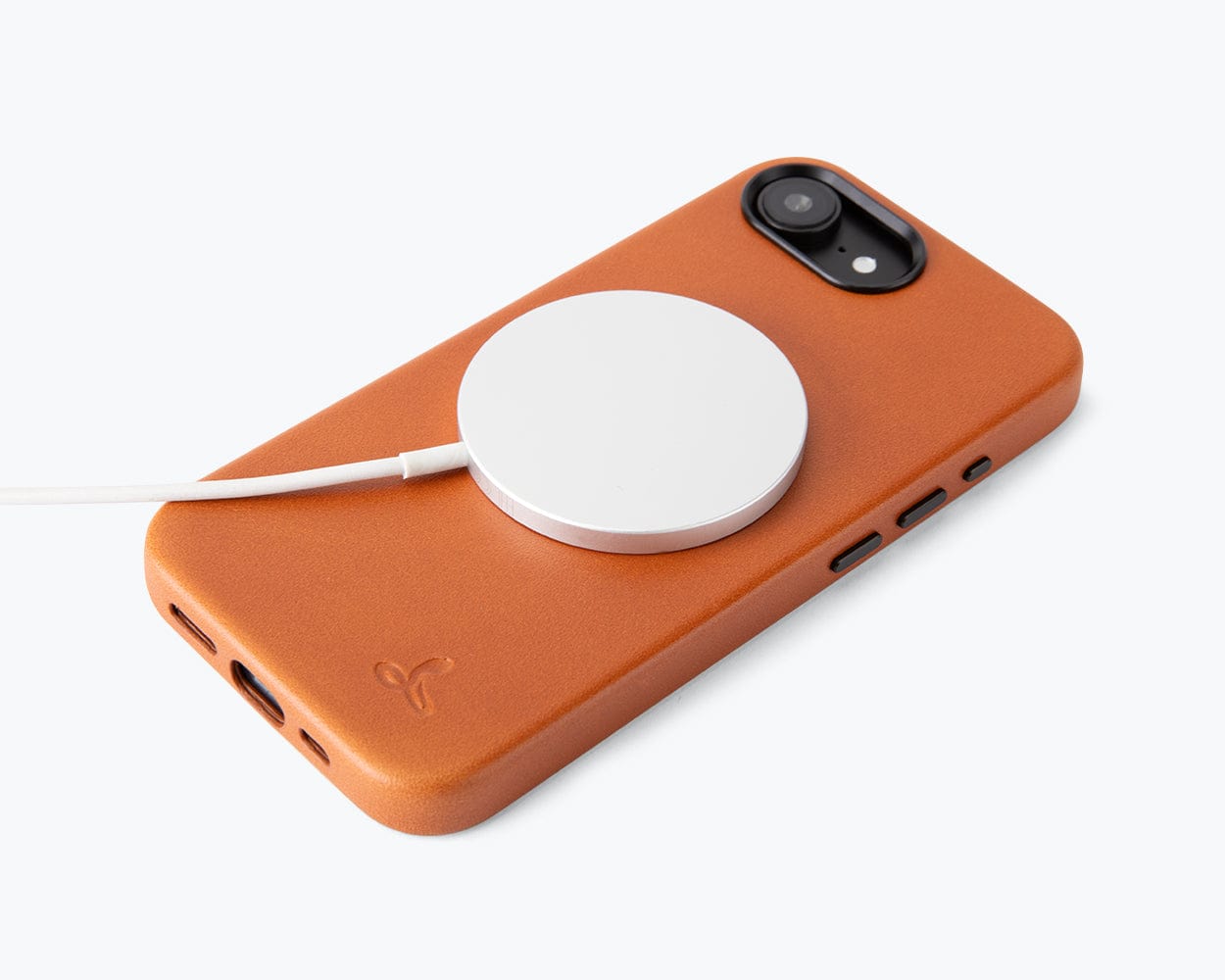 Personalised Slim Leather iPhone Case